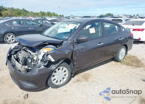 2015 Nissan Versa 1.6 Sv z USA, uszkodzony, nr VIN 3N1CN7AP1FL841617